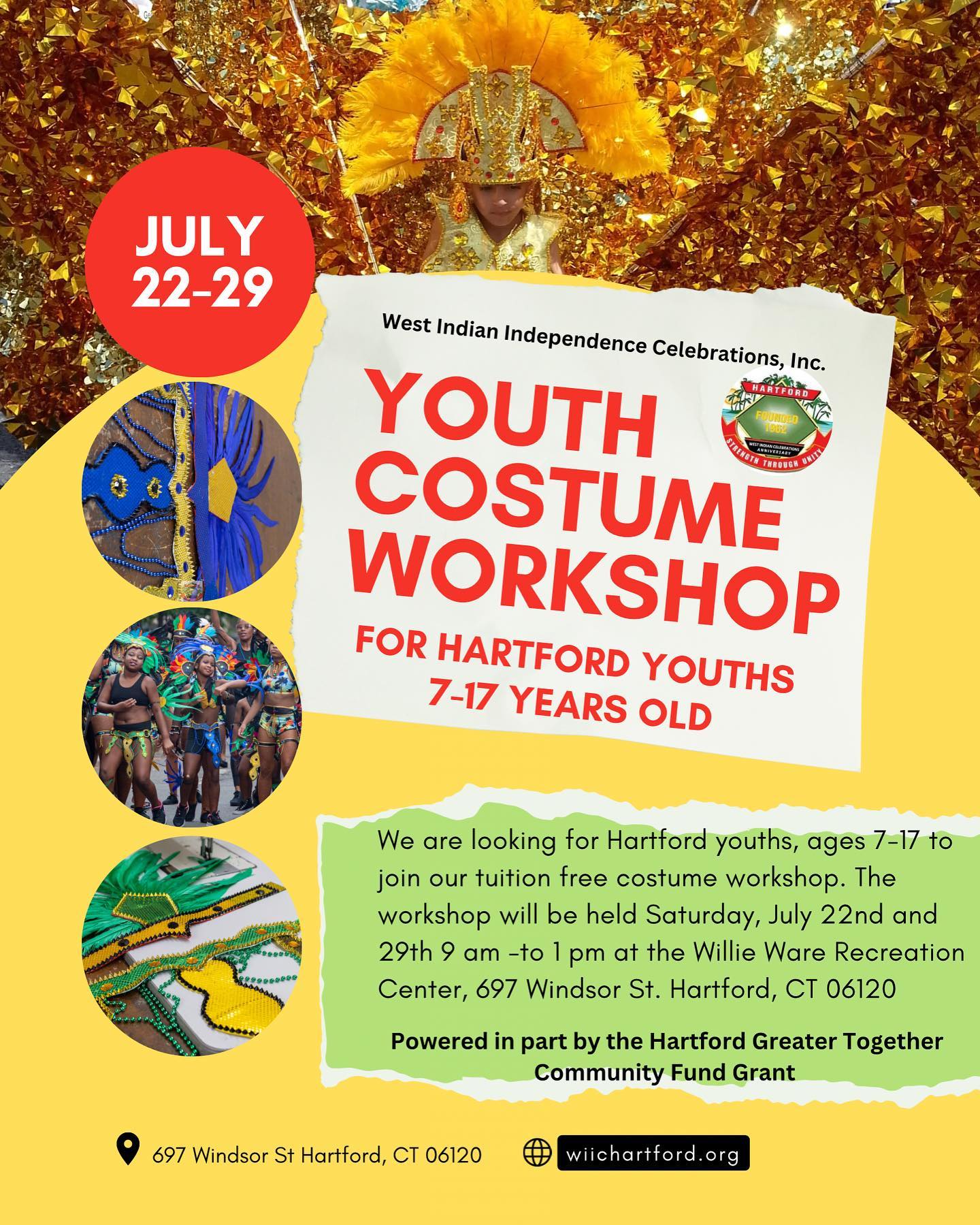 Youth Costume Workshop 2023
