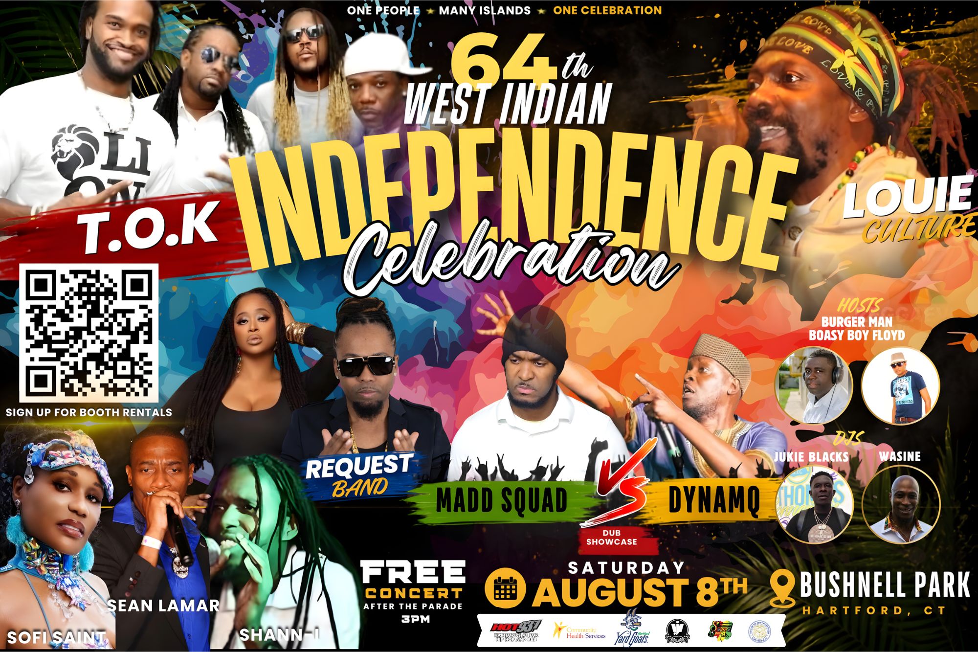 Connecticut Carnival - West Indian Independence Celebrations - 2026 - Parade/Carnival & Concert - 64TH INDEPENDENCE CELEBRATIONS